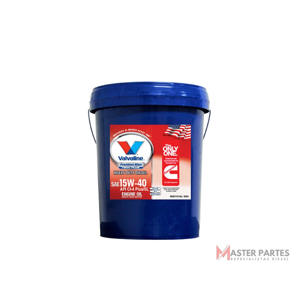 Valvoline Premium Blue 7800 Plus SAE 15W-40 CI-4 Lubricantes 7038890573986
