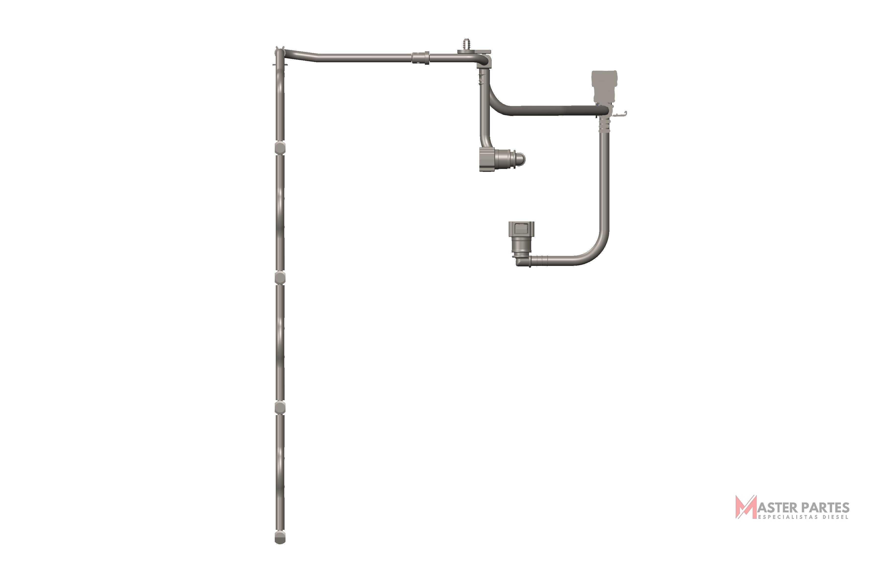 Tubo retorno de combustible 5301534