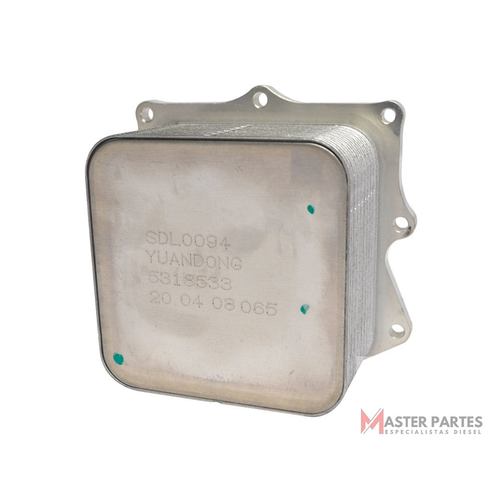 Enfriador de aceite 5318533 Cummins Repuestos 6584537284770 Repuesto Original