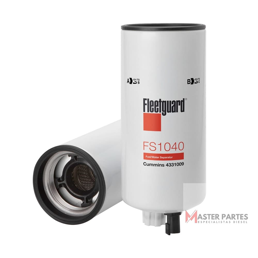 Filtro separador de combustible FS1040